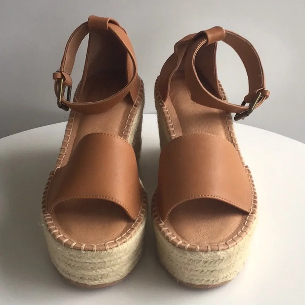 Soludos Montauk platform wedge espadrille sandals